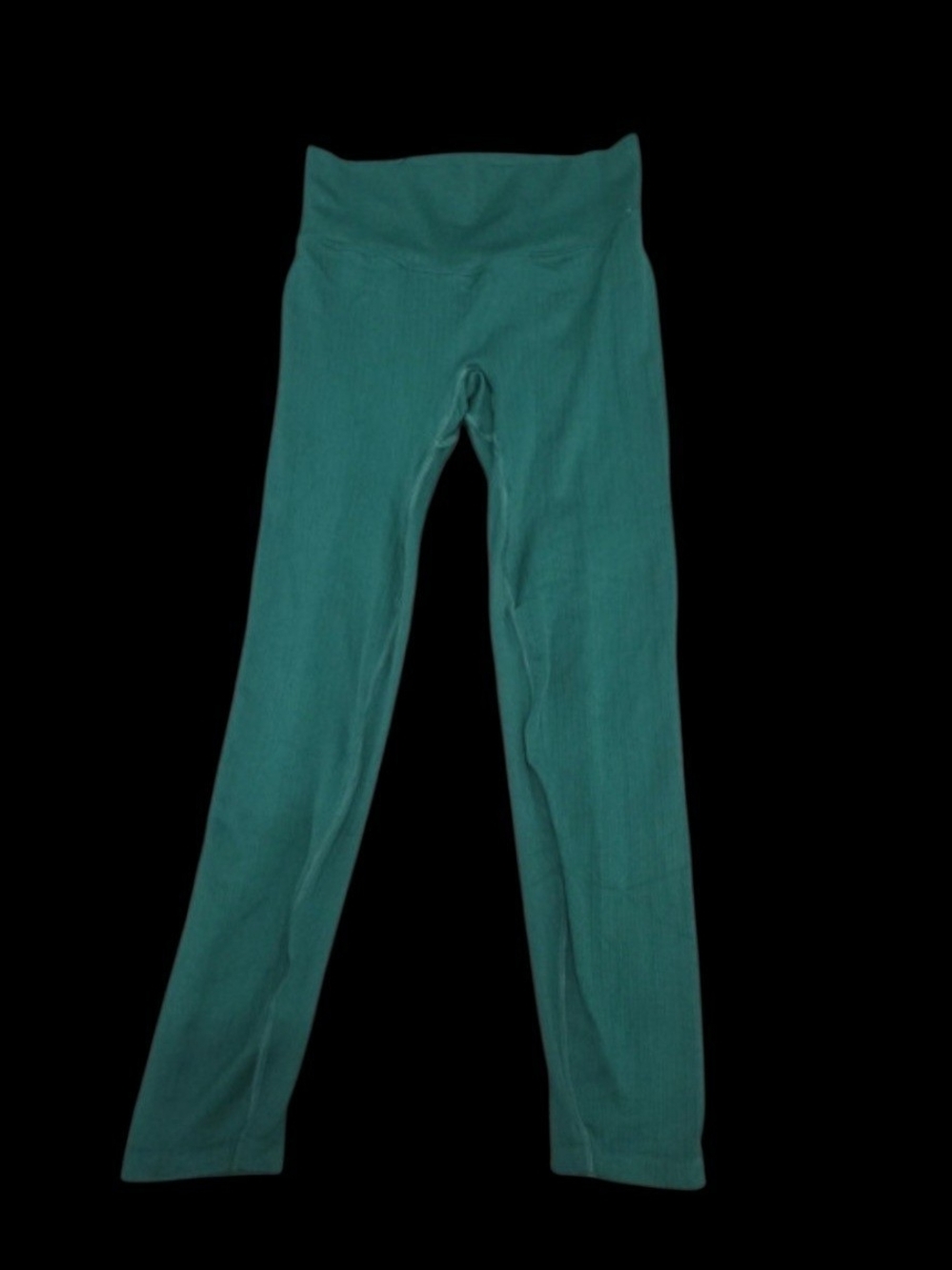 Womens Teal High-Waist Leggings